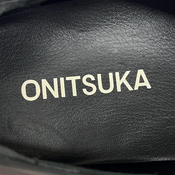 The Onitsuka Derby 1181A378 Unisex Black Leather US 8 (0529  display picture 3